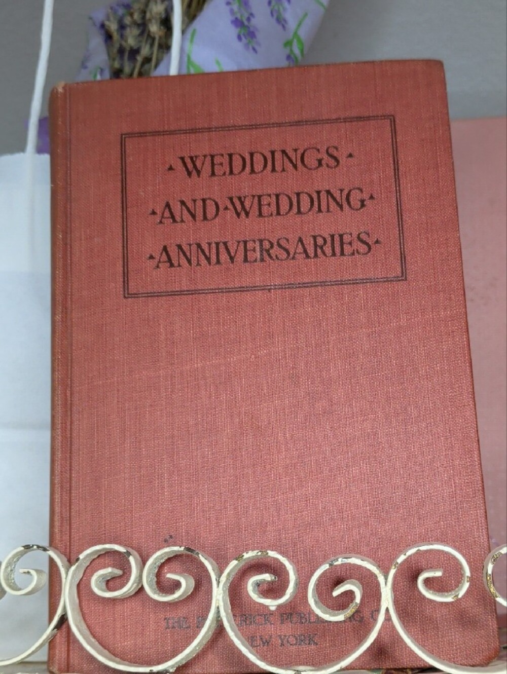Butterick Publishing 1910 Weddings & Wedding Anniversaries Hardcover Book